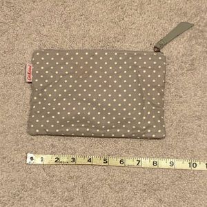 Cath Kidston fabric zipper makeup cosmetics bag travel pouch
